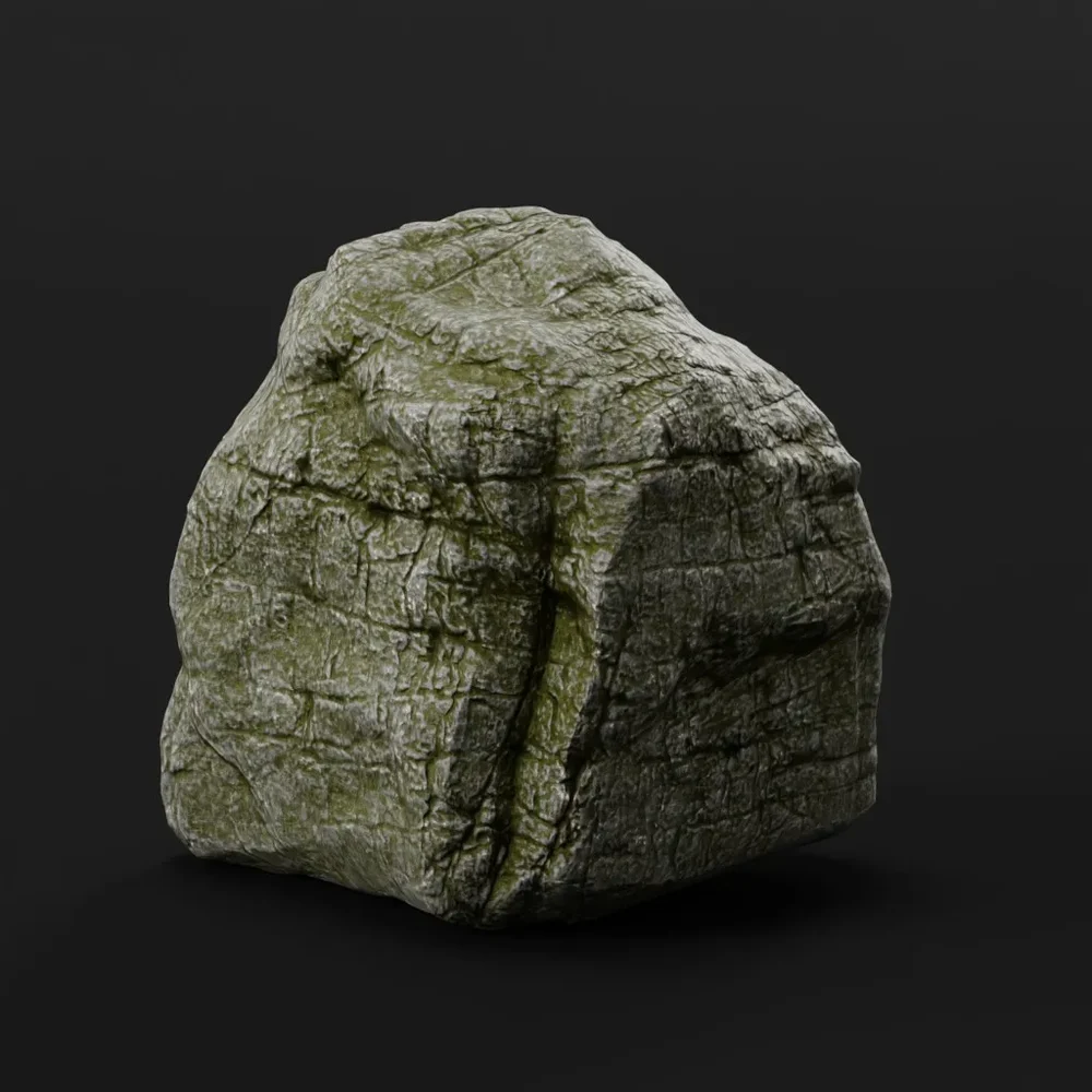 Stone Boulder Grey