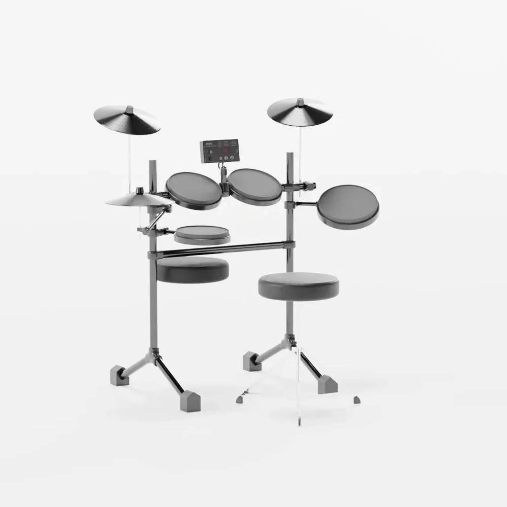 Electronic Drum Kit (Low Poly)