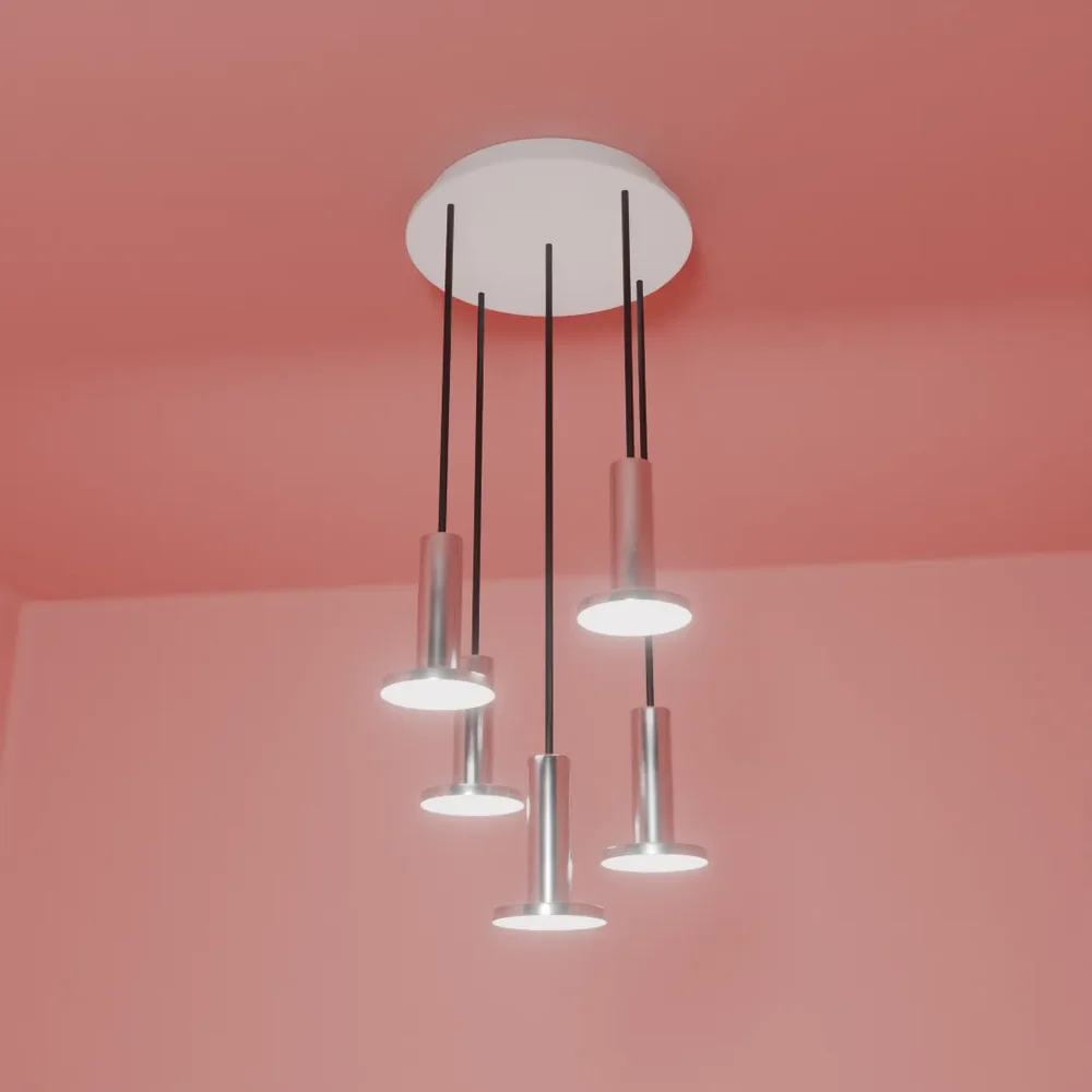 Pablo Cielo 5 Pendant Chandelier