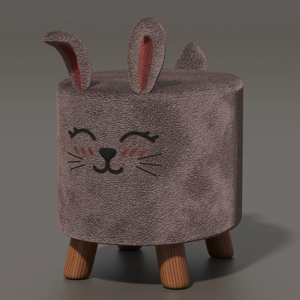 Children's Ottoman Rabbit