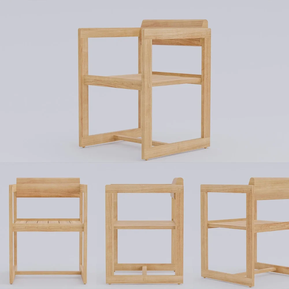 Wooden Scandinavian Dining Chairs