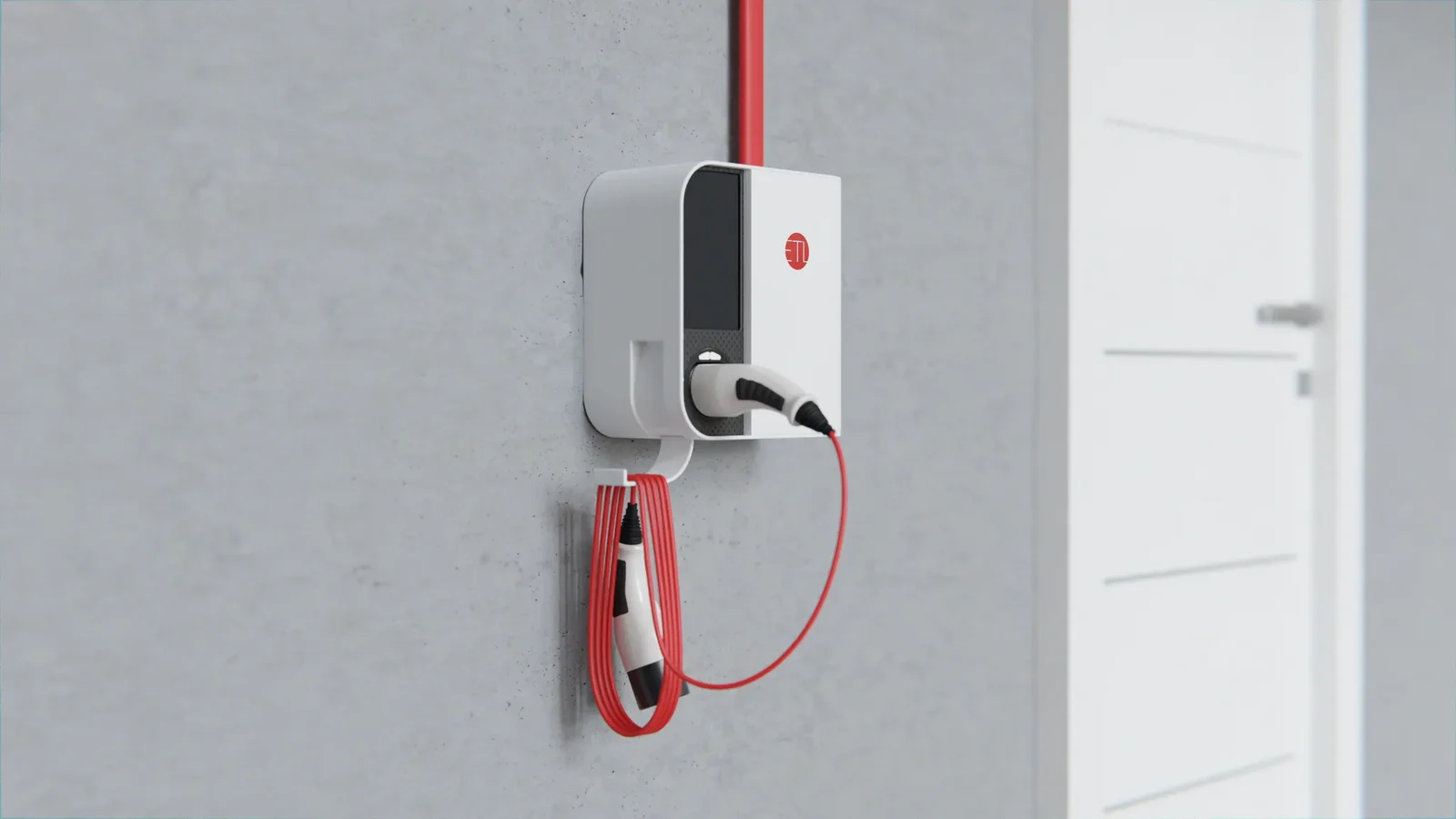 Wall Box For Ev / Electric Car (With Cable)