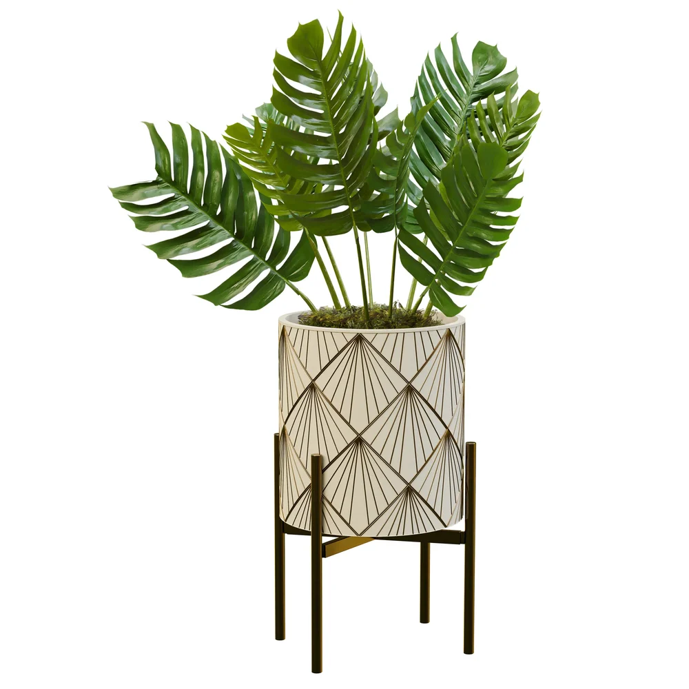 Geometric Ceramic Planter