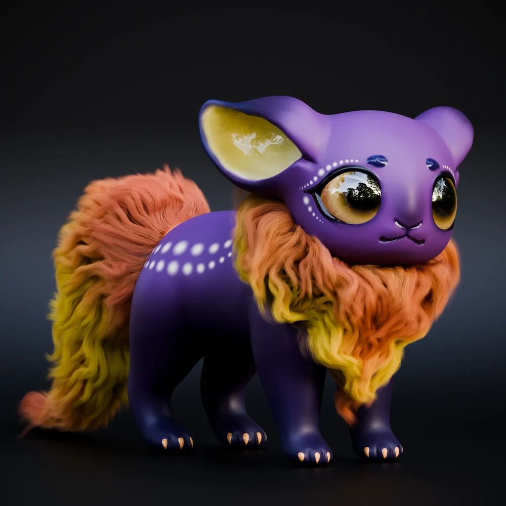 Fantasy Creature (Rigged)