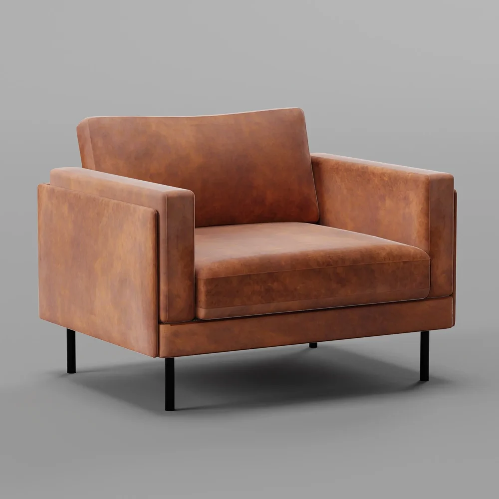 Eksund 1-Seater Cognac