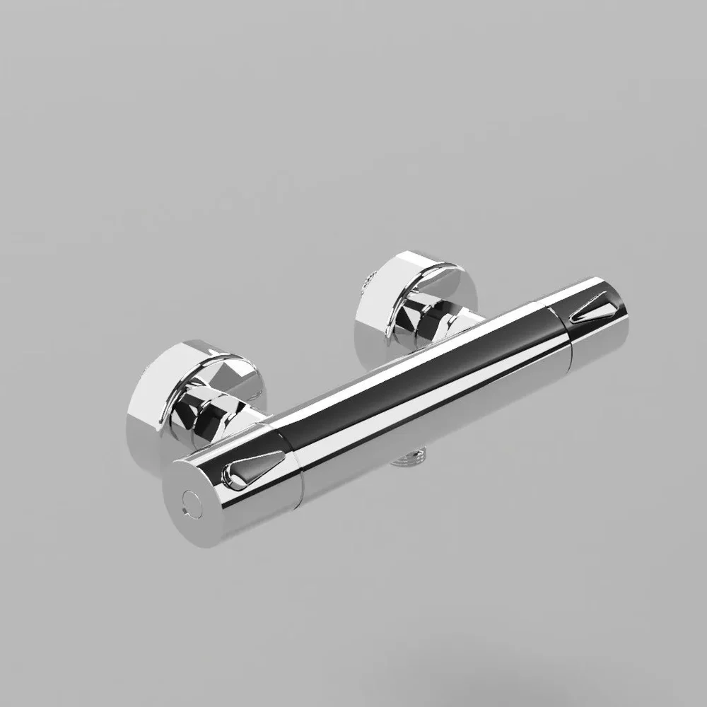 Silhouette Thermostat Shower Chrome