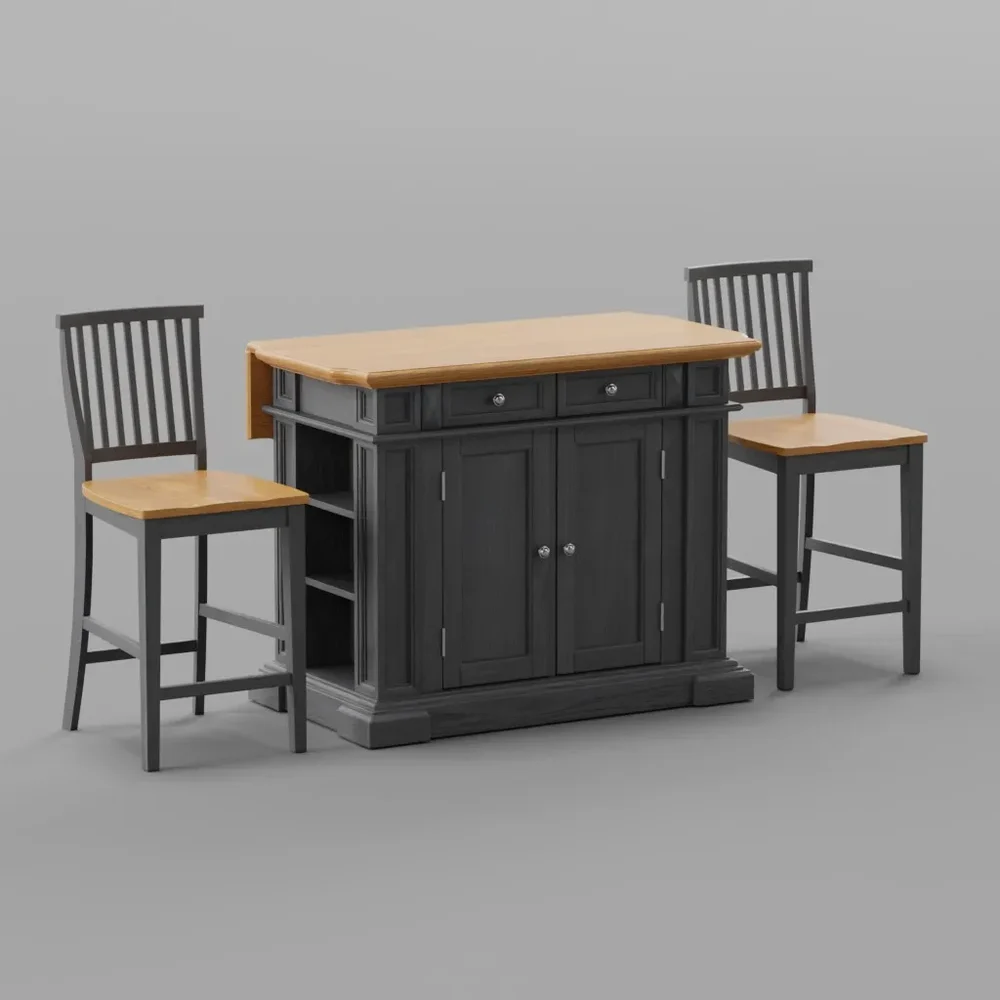 Kitchen Island With Bar Stools
