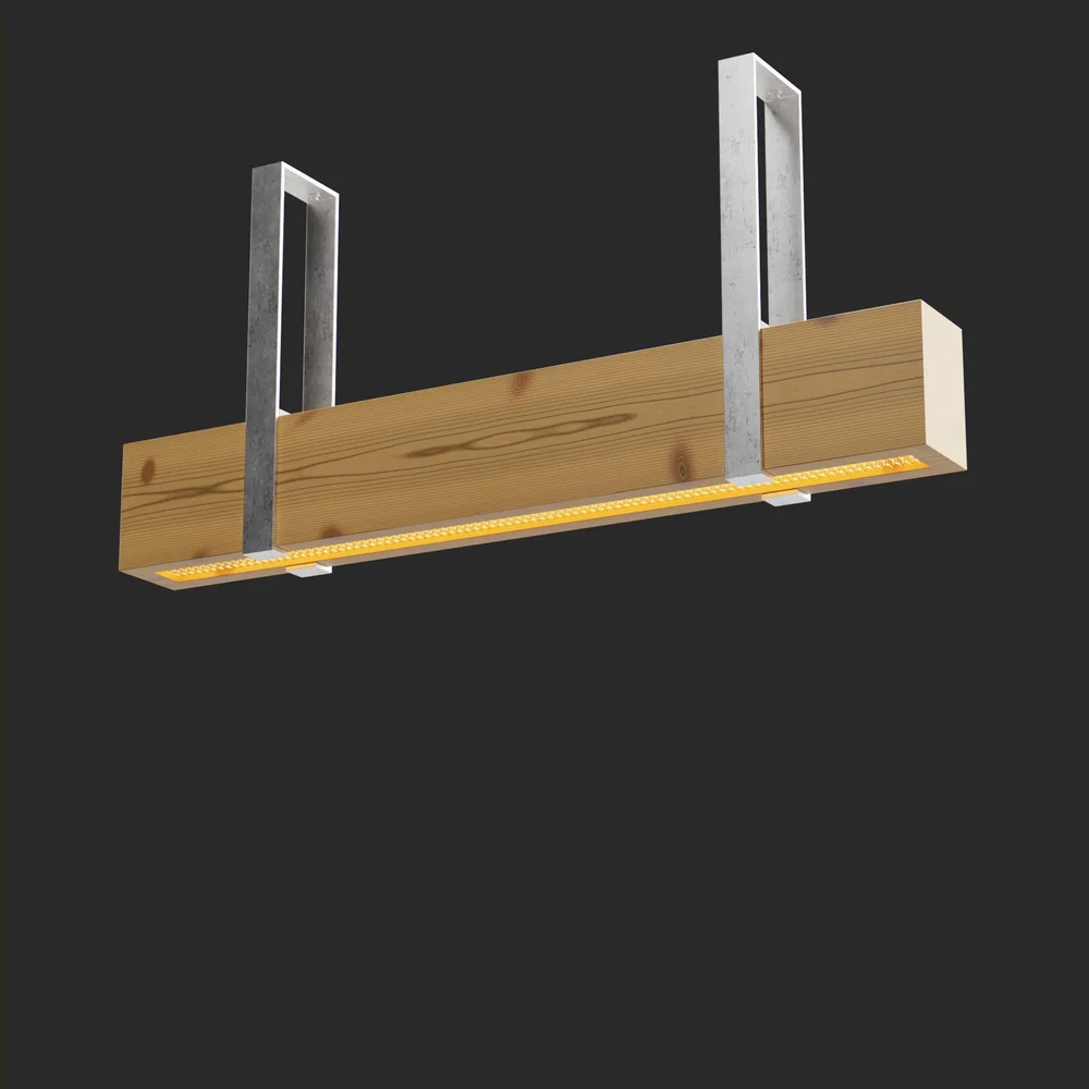 Spruce Wood Beam Light