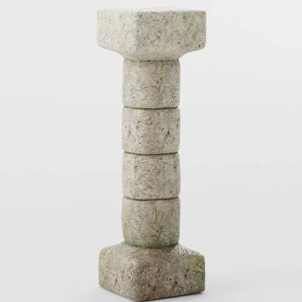 Stone Pillar Column
