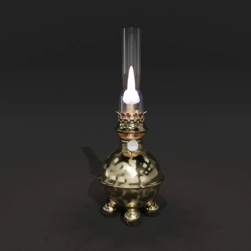 Lamp Kerosene Karlskrona Lampfabrik