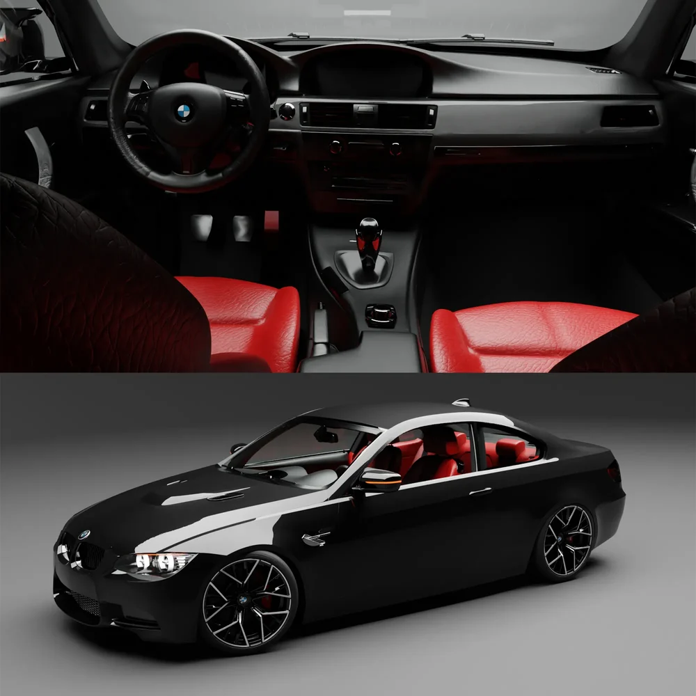 Bmw E92(Rigged)