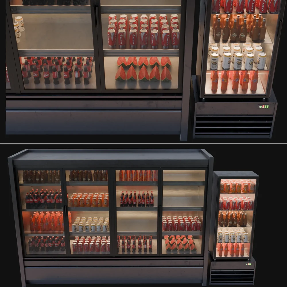 Super Maket Refrigerator