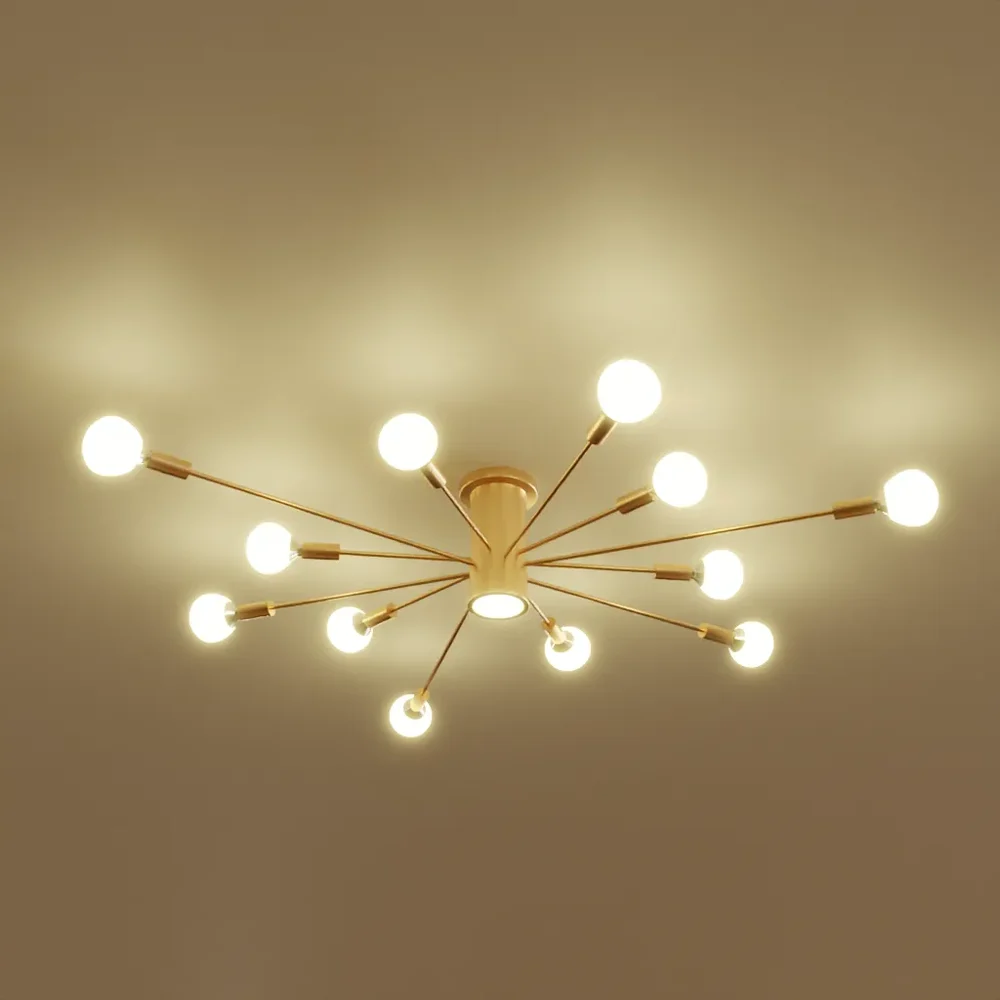Iron Spark Chandelier