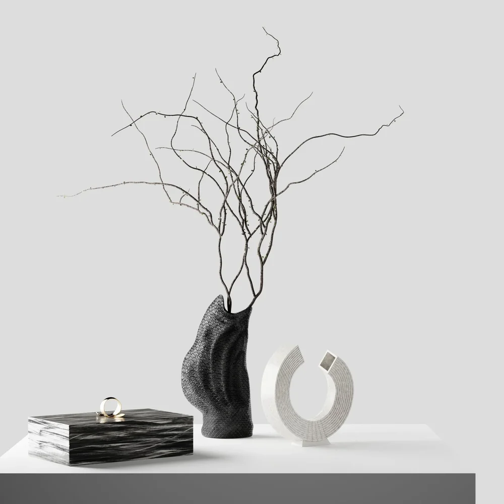 Decoration Set With Twigs