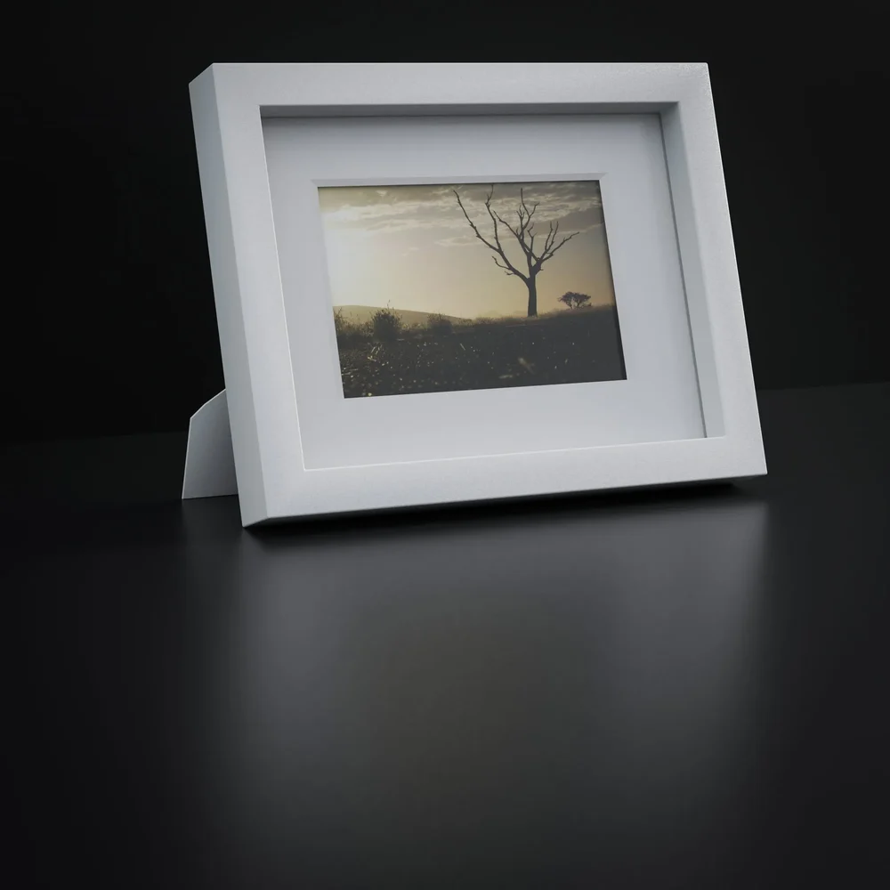 Picture Frame With Passepartout