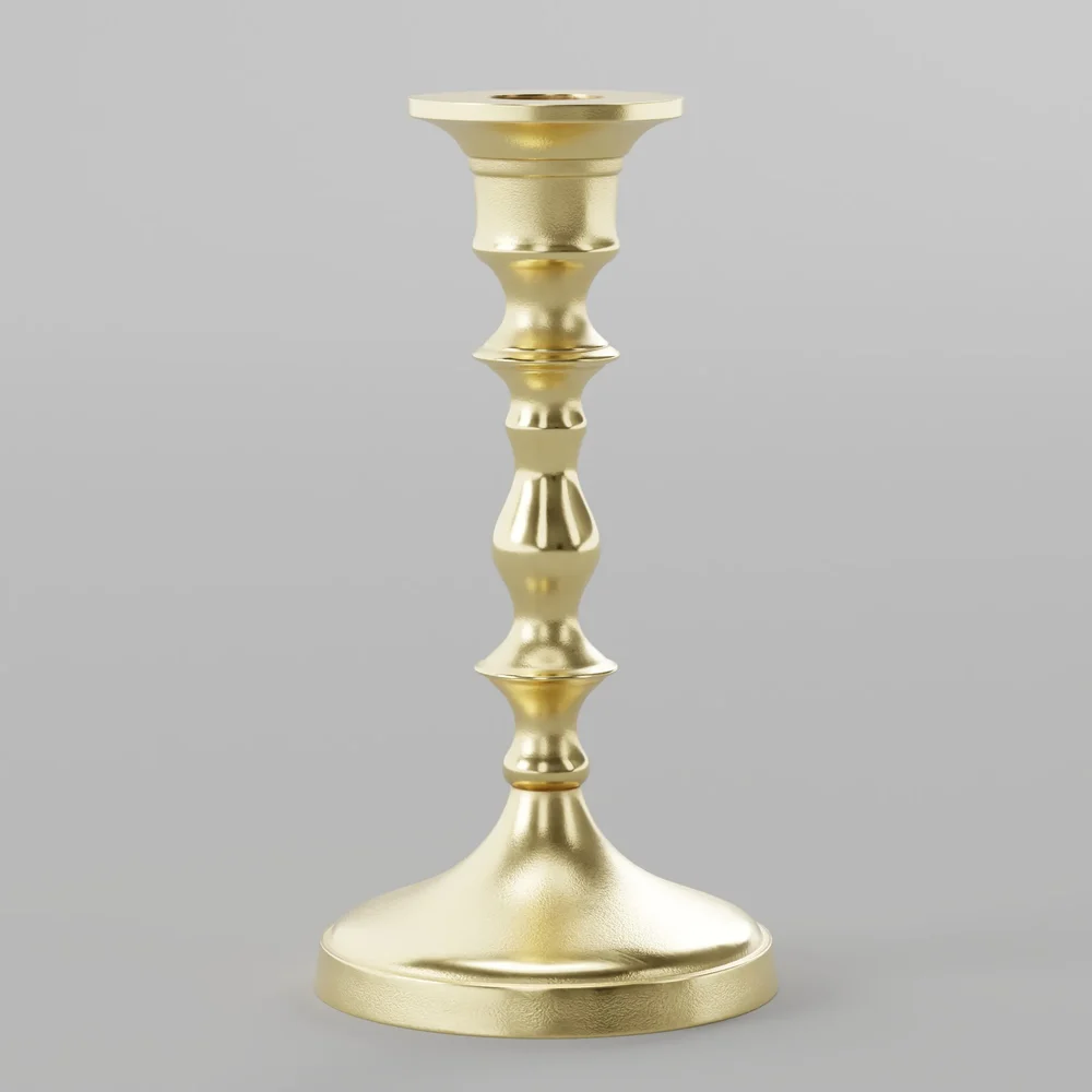 Gold Candle Holder