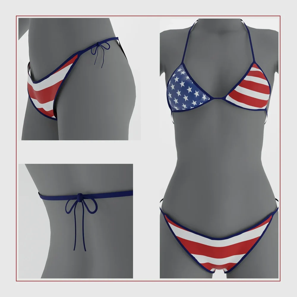 Patriotic Swimwear