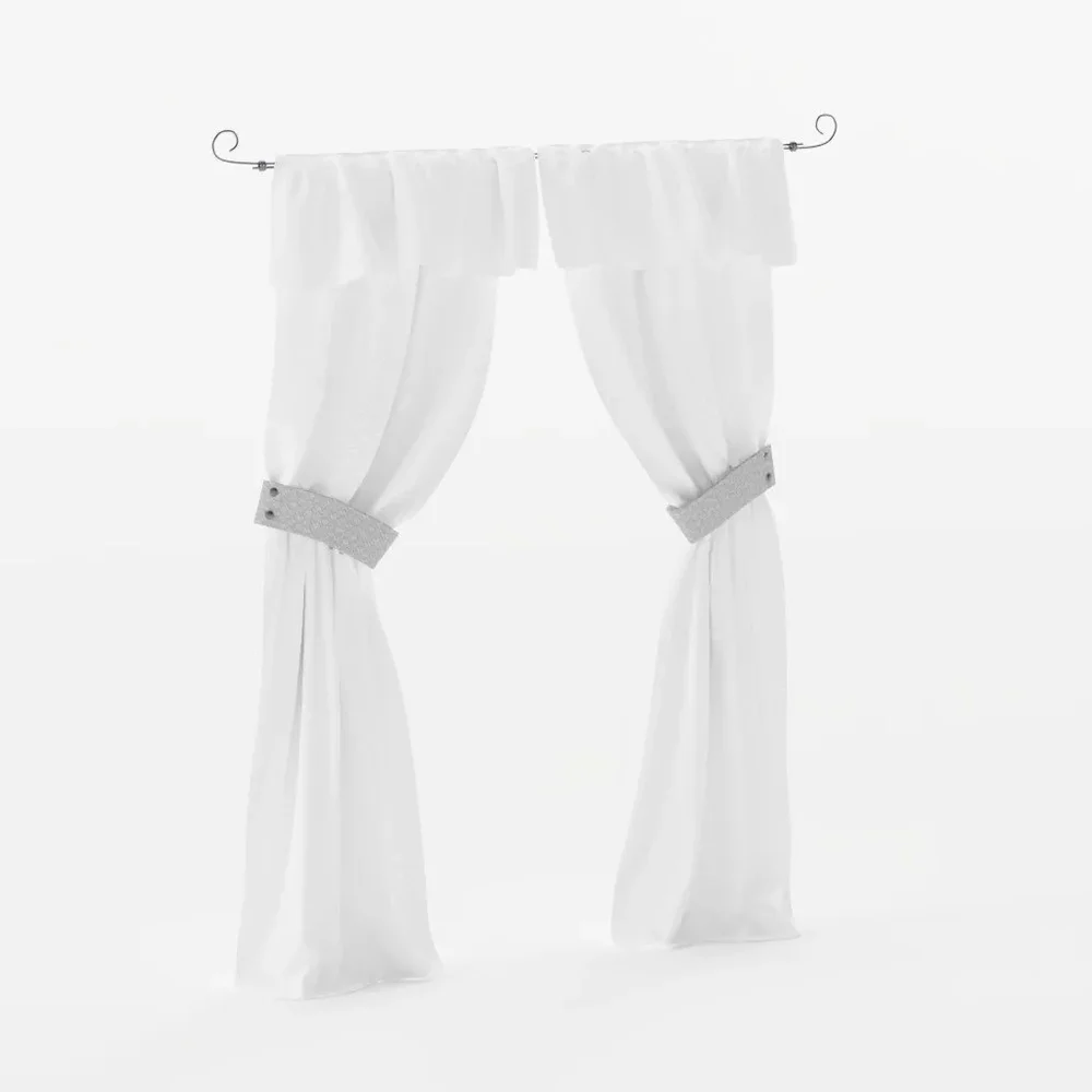 Curtain Copper White