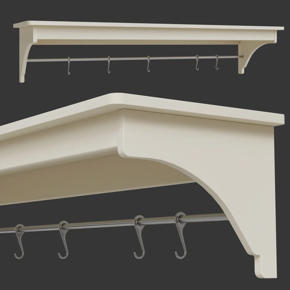 Ikea Tornviken Kitchen Shelf 120 Cm