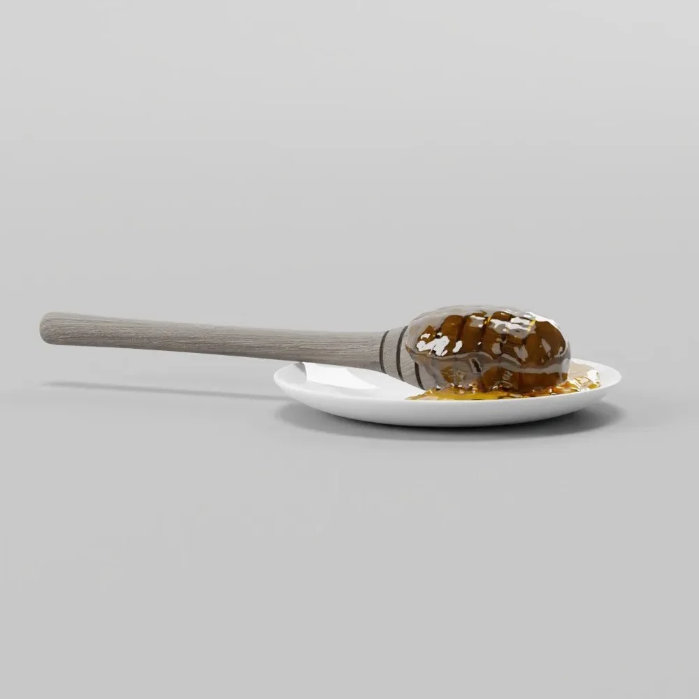 Honey On The Plate
