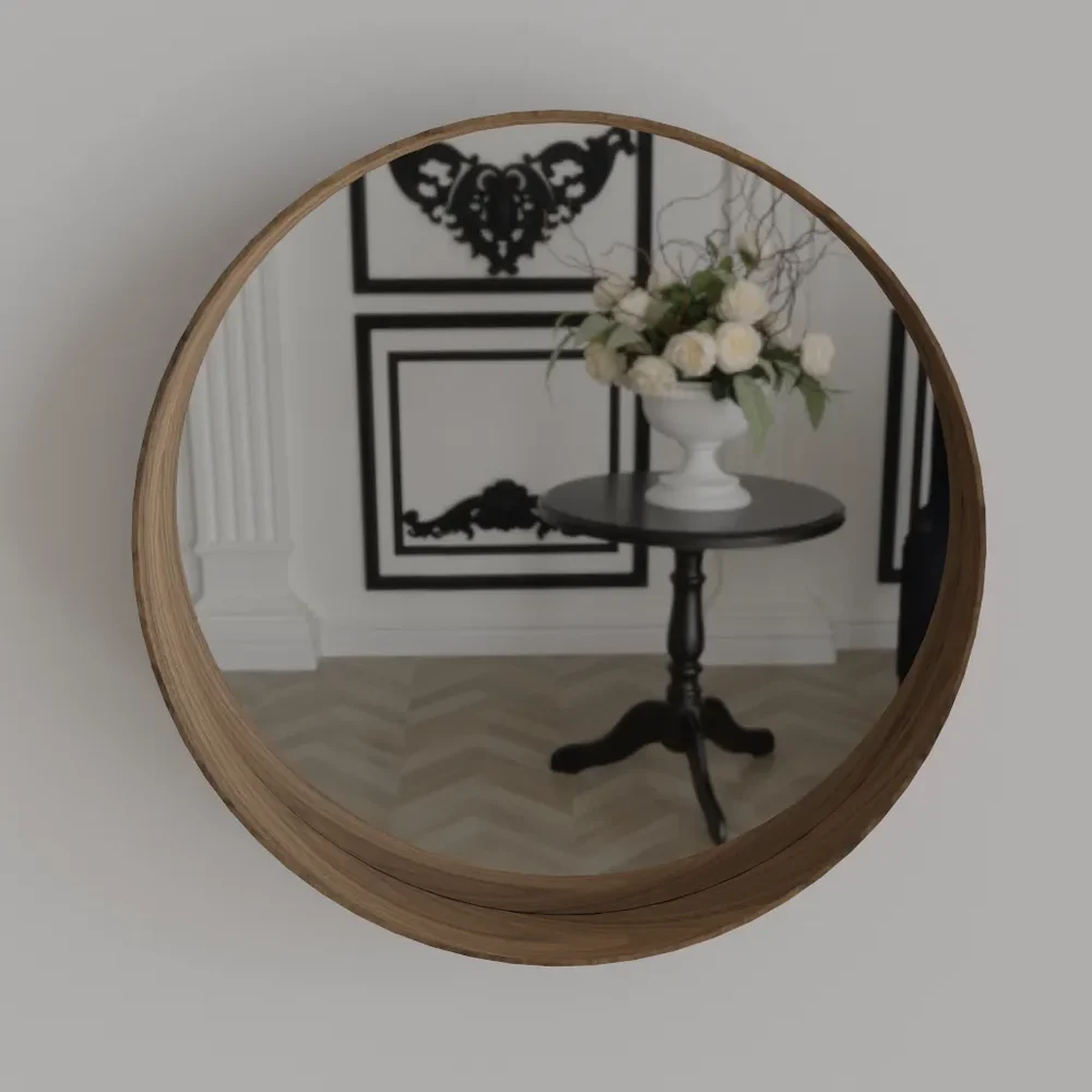 Mirror Stockholm Ikea Walnut