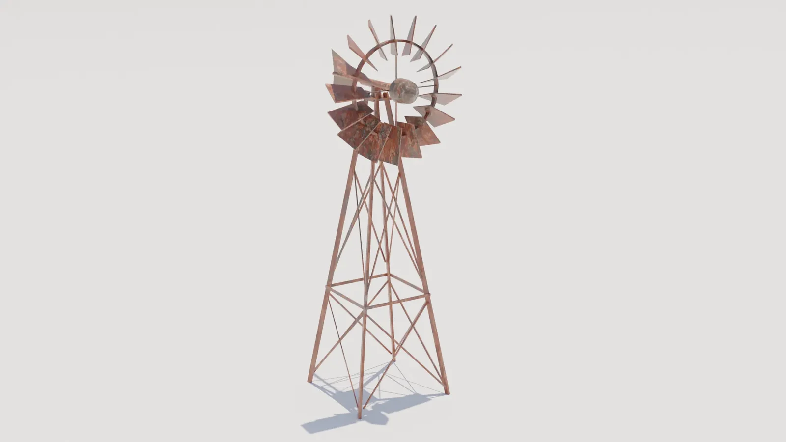 Old Farm Windmill