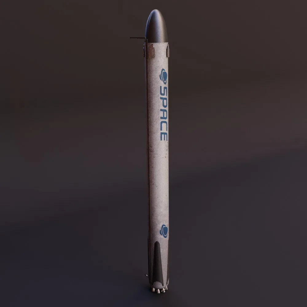 Falcon Heavy Side Rocket
