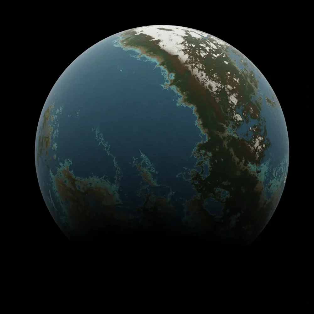 Procedural Terrestrial Planet