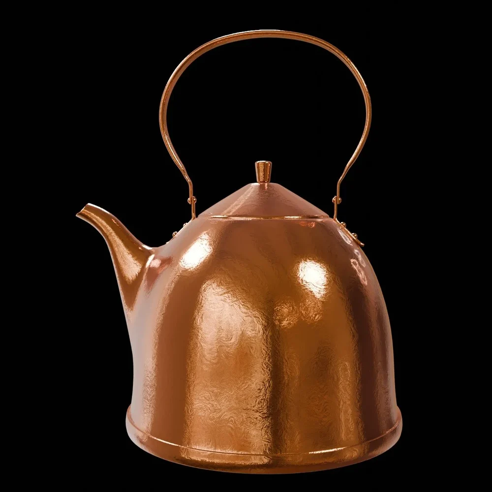 Persian Copper Kettle Dish