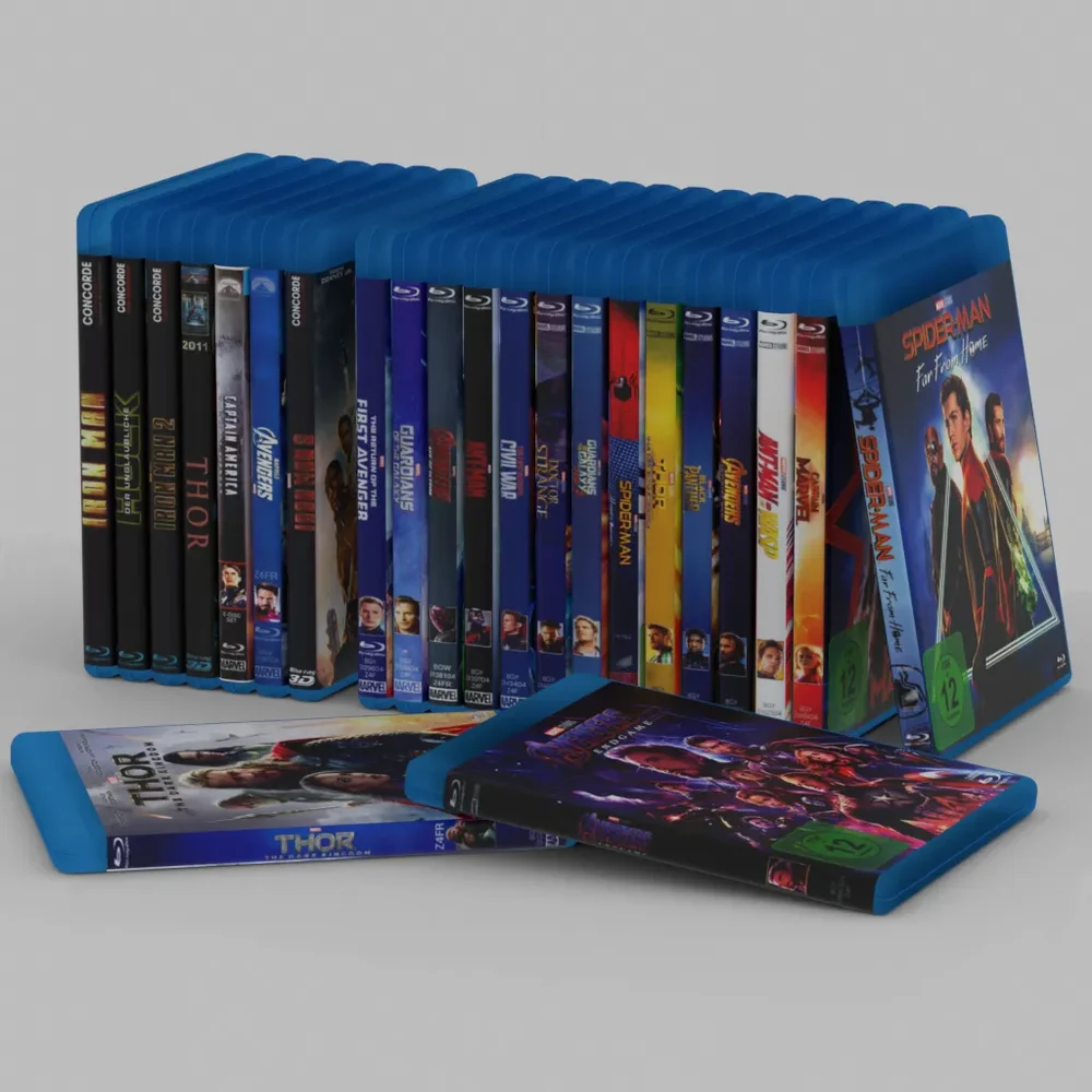 Marvel Cinematic Universe 2008-2019 (23 Movies,Bluray)