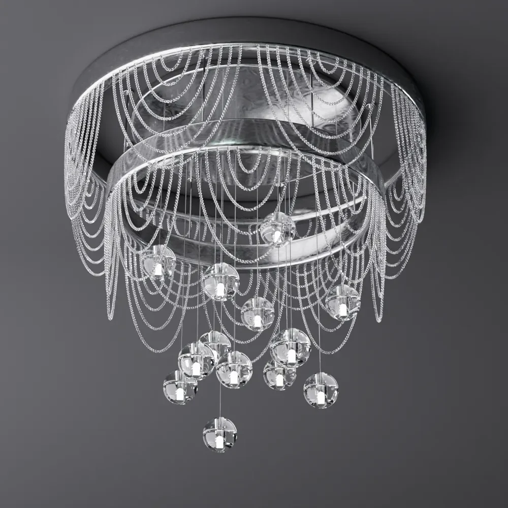 Beaded Ceiling Light