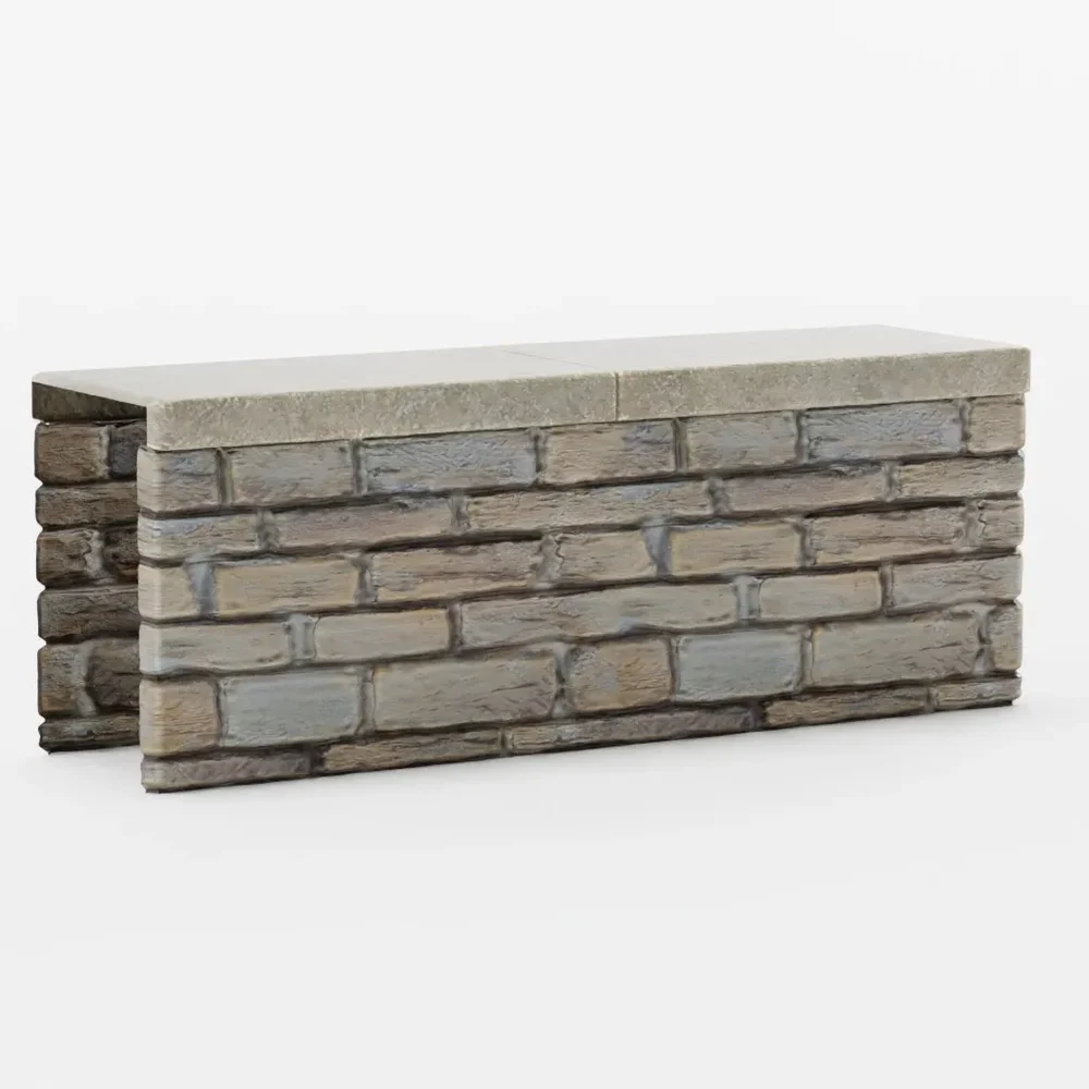 Stone Block Wall
