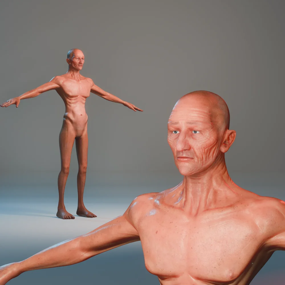 Old Man Body Base
