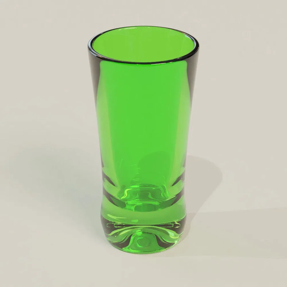 Vodka Glass Yellow