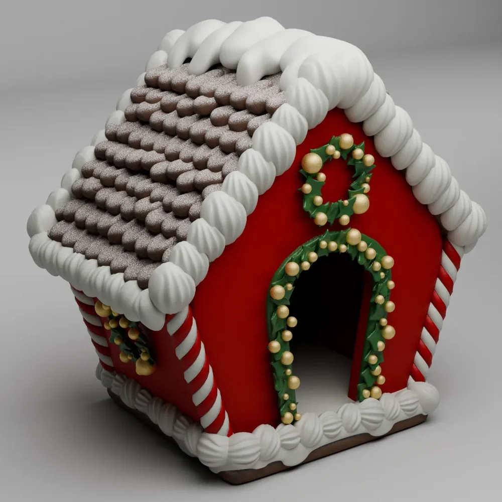 Christmas GingerBread House Cookie 9350daff-4e22-4486-a411-7ea3e2d02731
