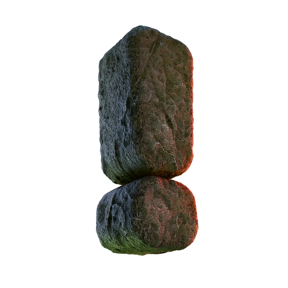 Excalamation Mark Symbol Stone Carved