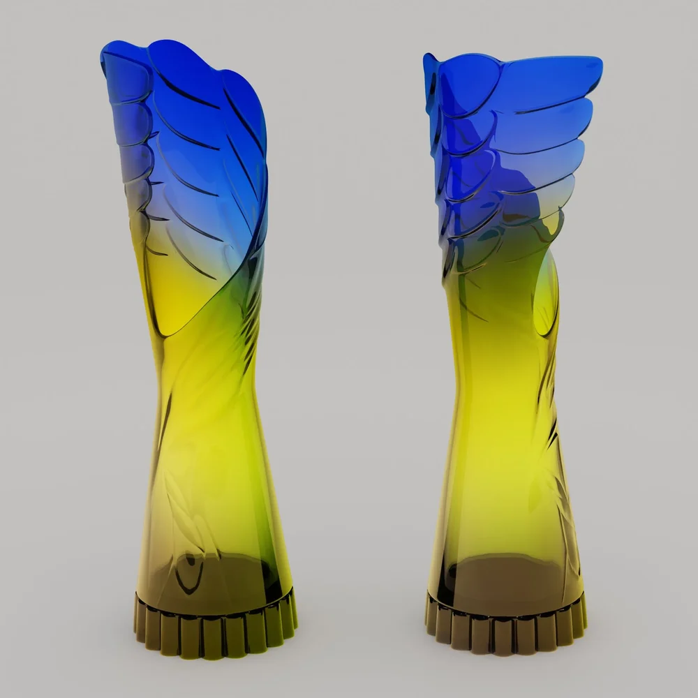 The Vase "Cristal Wing"