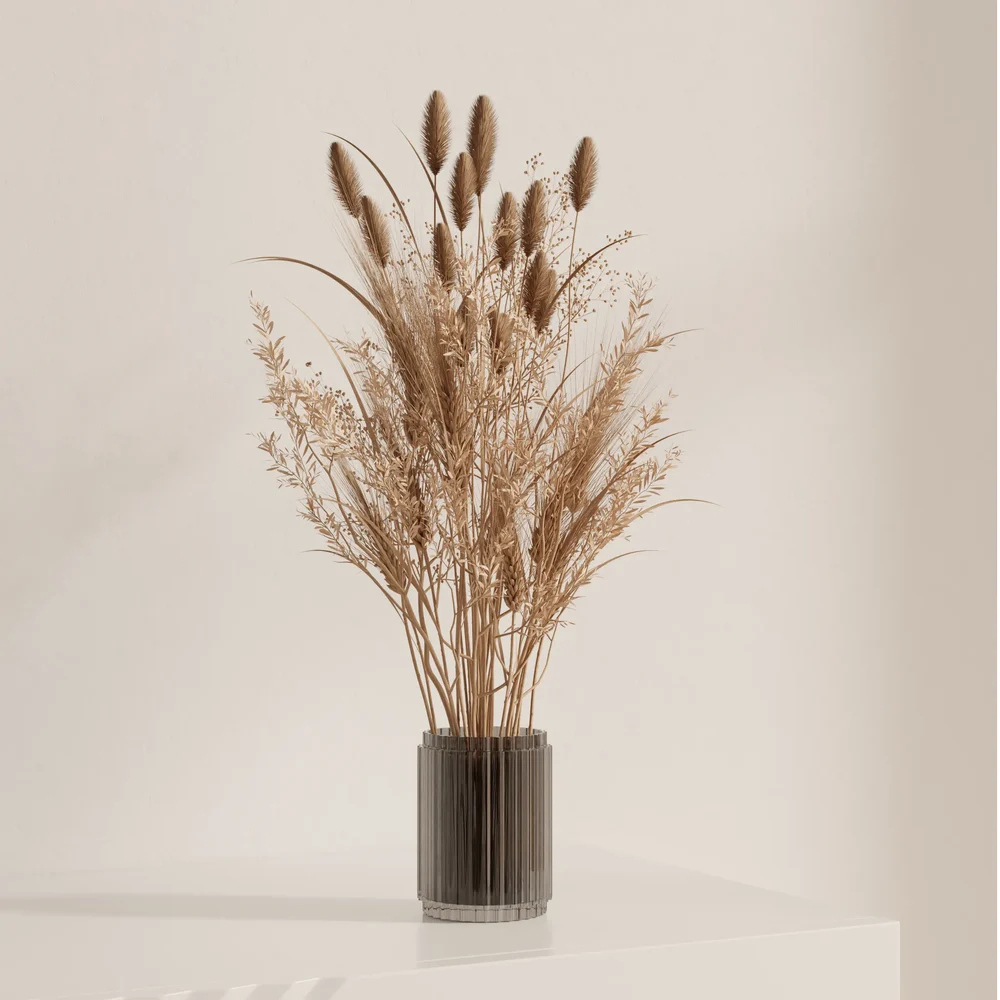 Dried Grass Floral Arrangement