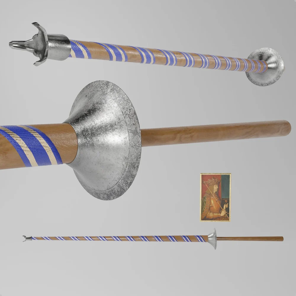 Lance & Painting - Emperor Maximilian I