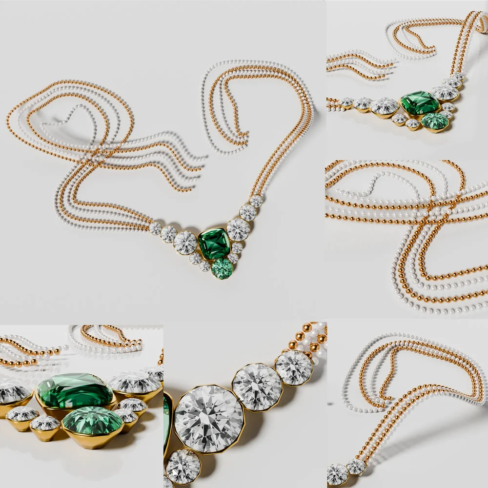 Necklace With Pearls