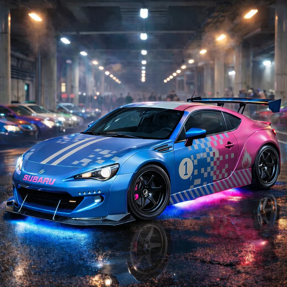Subaru Brz Race Livery – Fully Rigged