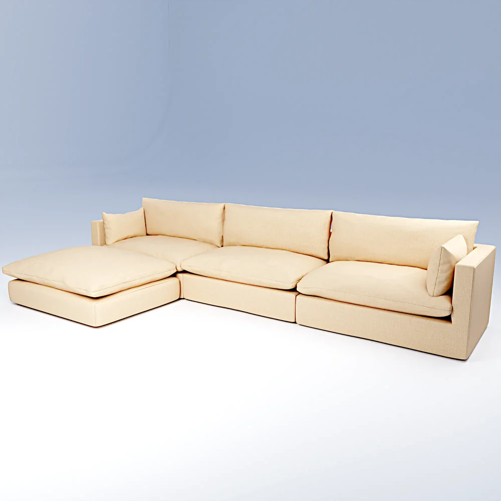 Unwind 4-Piece Reversible Sofa