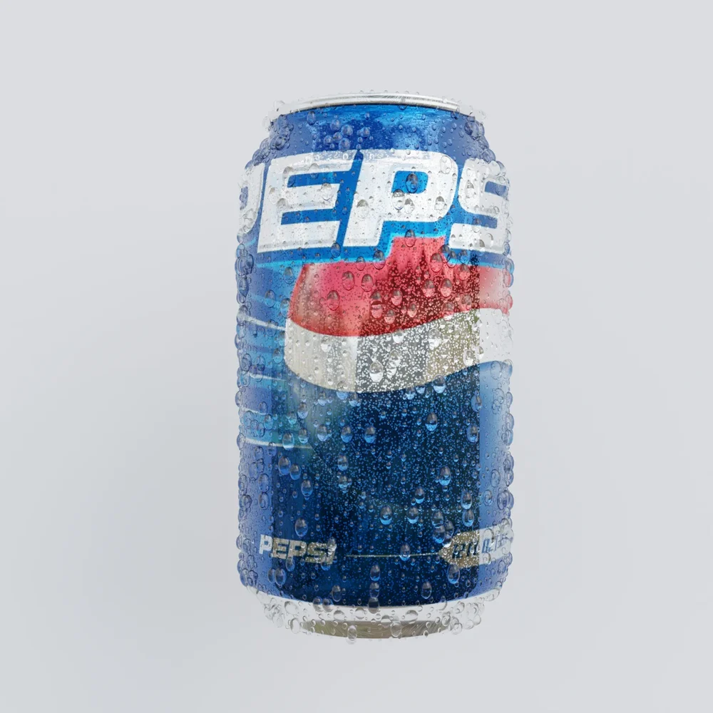 Pepsi Can With Condensation