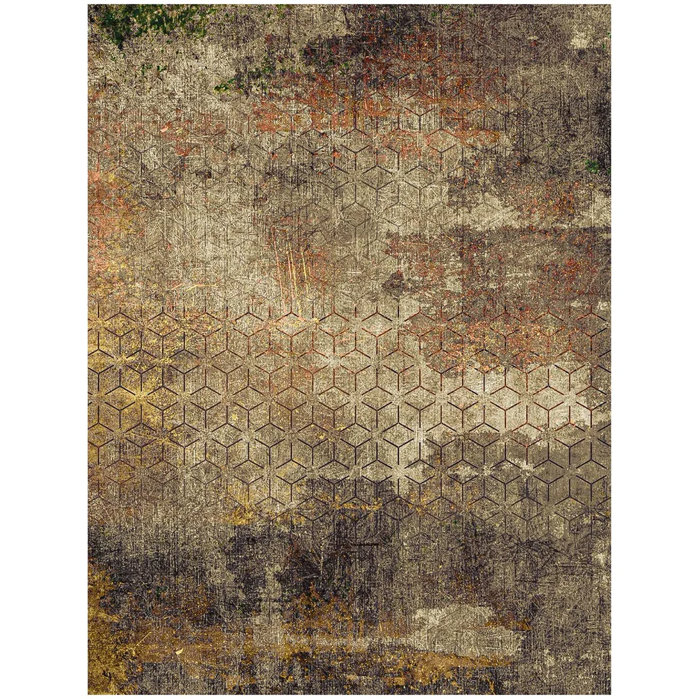 Worn Denim Texture Carpet