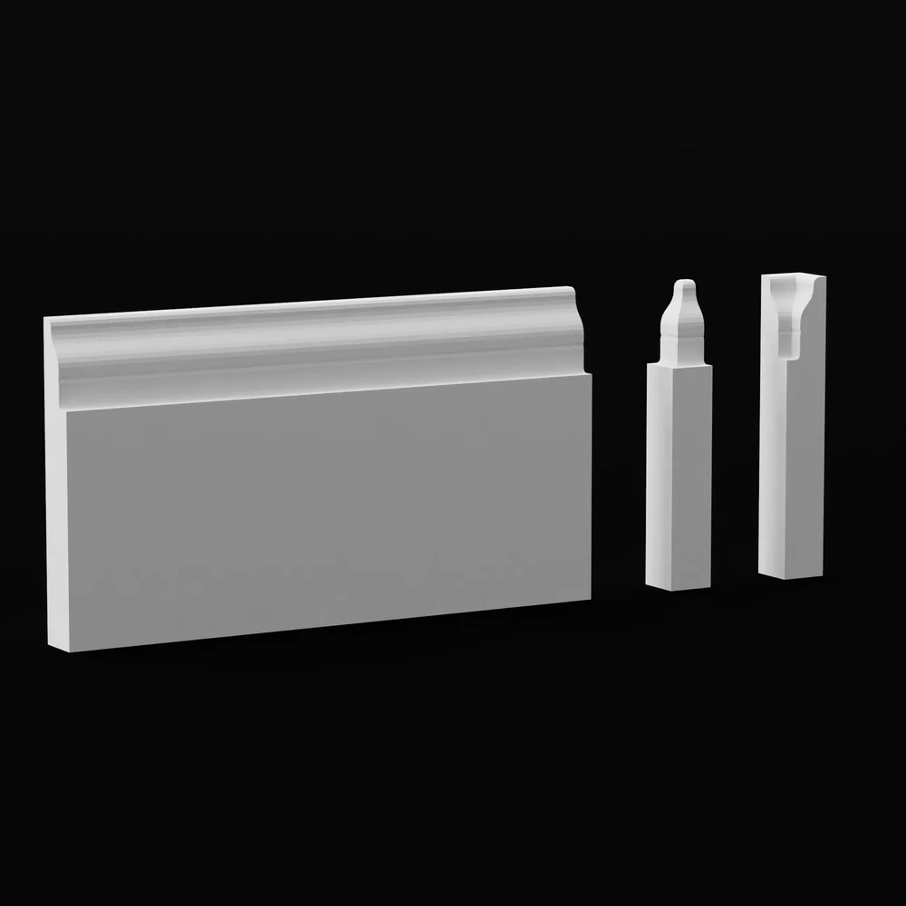 Basic Baseboard Moulding Parts