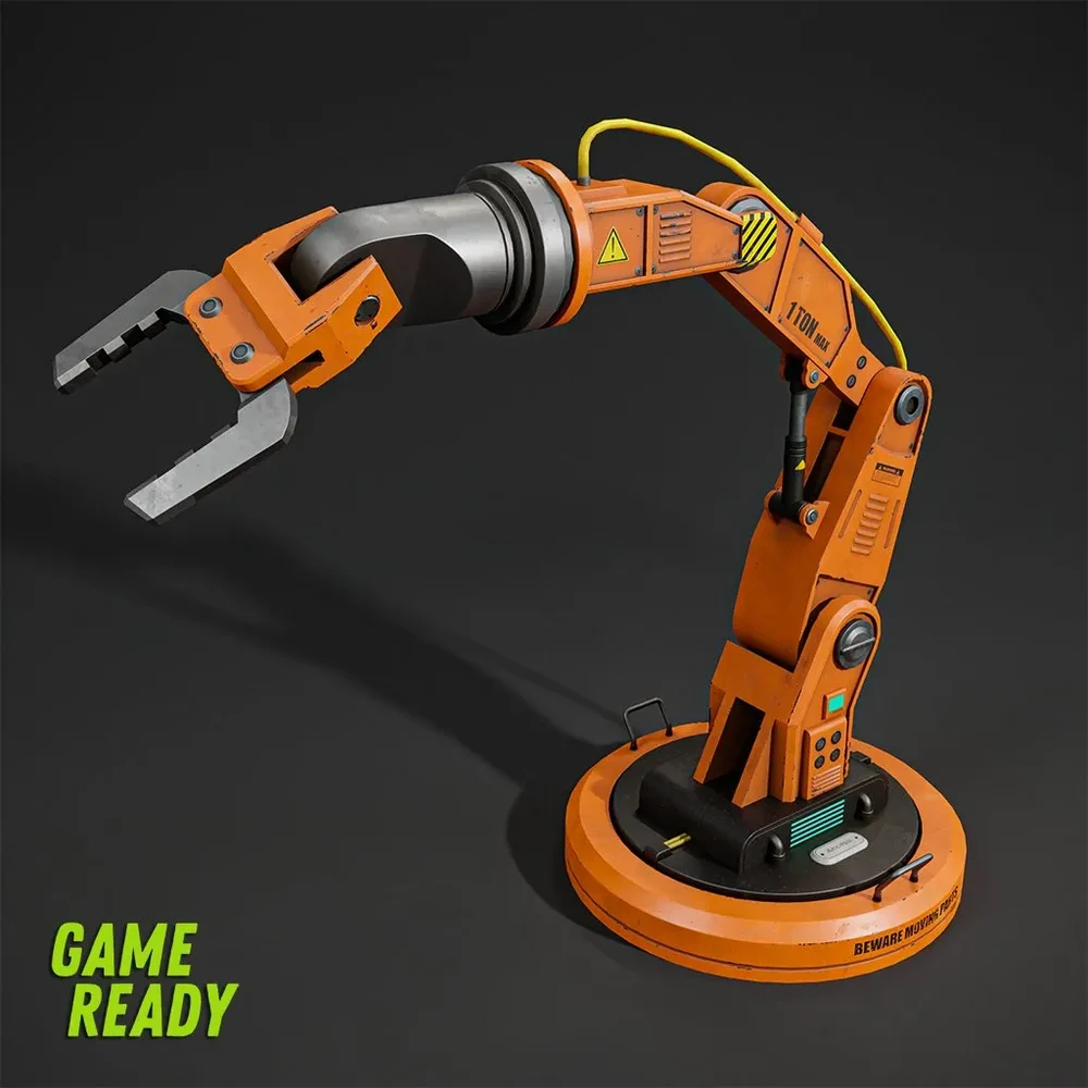 Mechanical Arm - Rigged