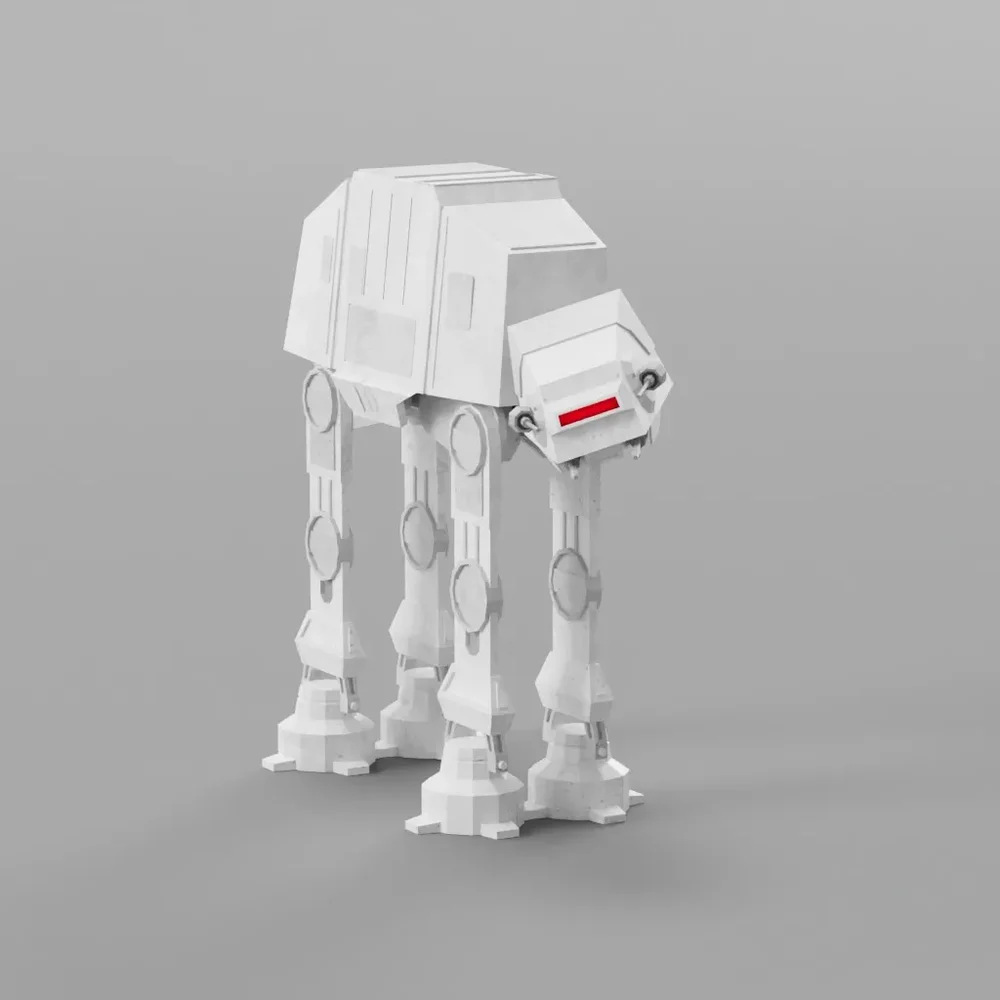 Star Wars At-At Rigged
