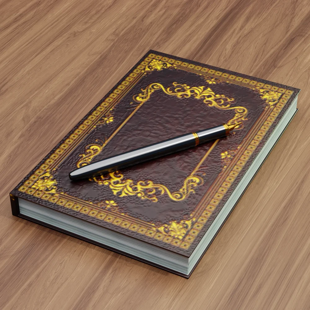 Book With A Pen