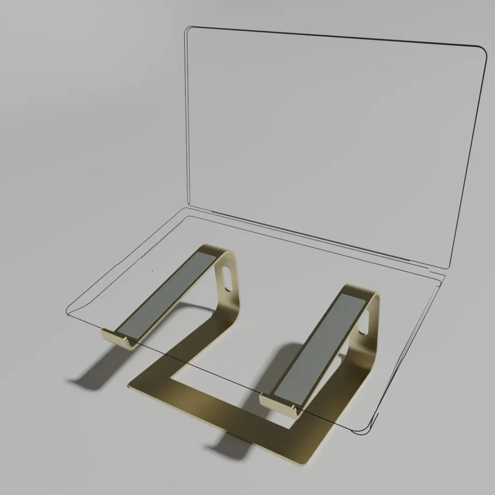 Anodized Aluminium Laptop Stand