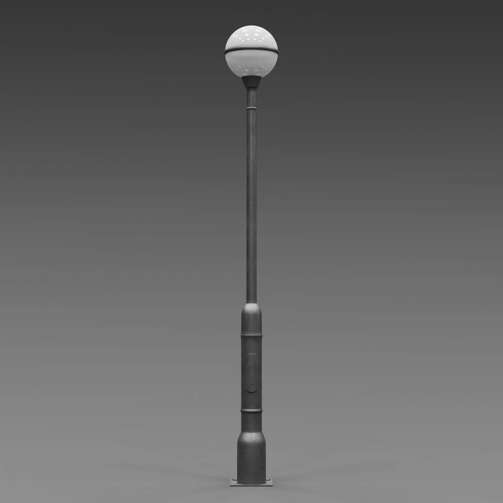 Round Street Lamp